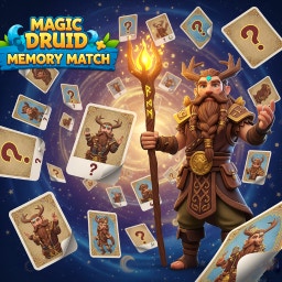 Magic Druid Memory Match