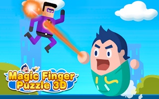 Magic Finger Puzzle 3d game cover