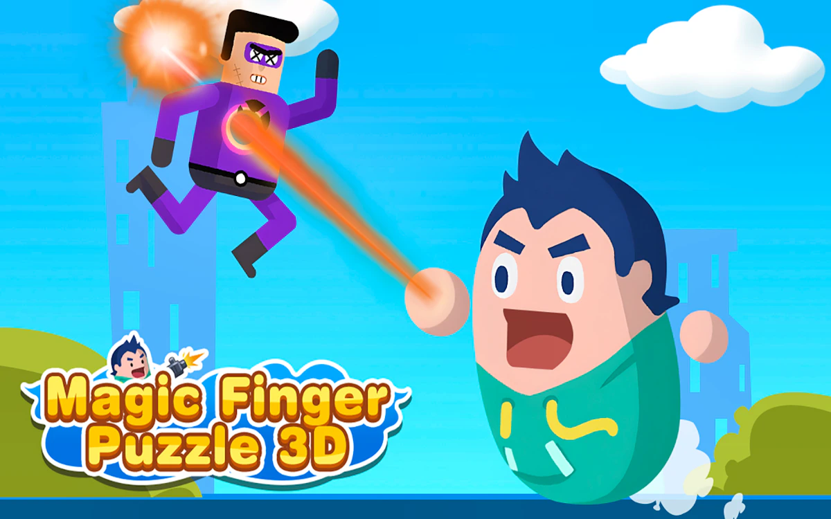 Play Magic Finger Puzzle 3d — free online Puzzle game