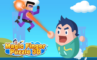 Magic Finger Puzzle 3d game cover