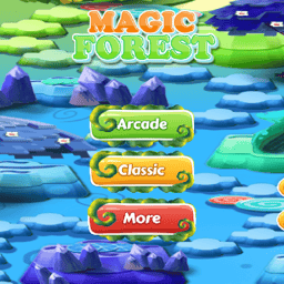 Magic Forest Match Online puzzle Games on taptohit.com