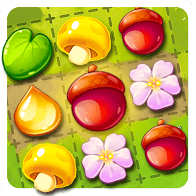Magic Forest Match By Gamepix