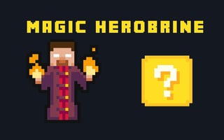 Magic Herobrine game cover