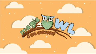 Magic Owl Coloring game cover