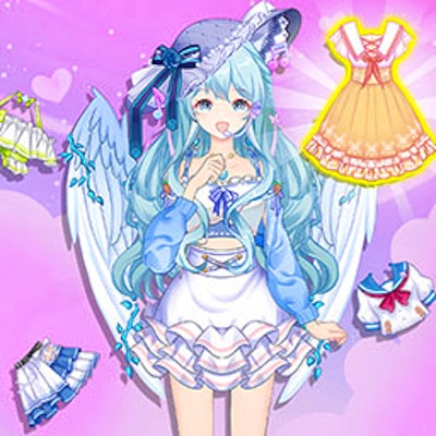 Magic Princess Dress Up Doll By Gamepix