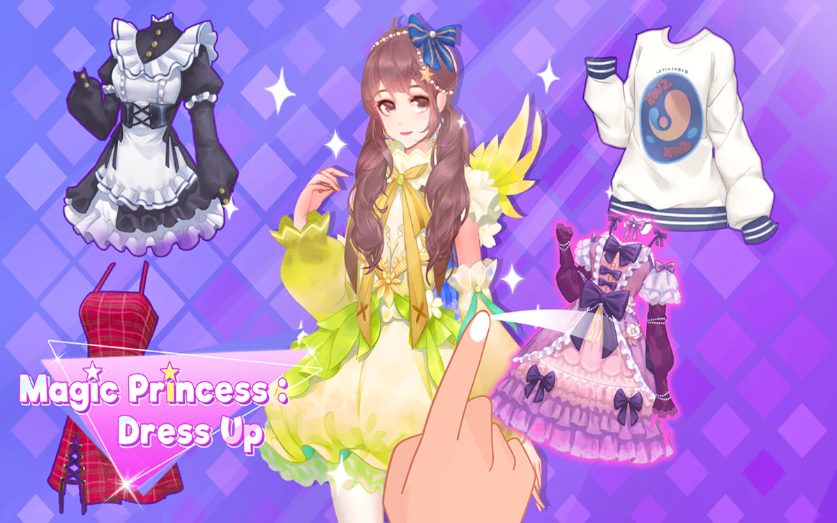 Play Magic Princess Dress Up — free online Dress Up game
