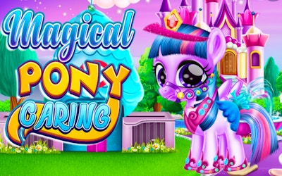 Magical Pony Caring 🕹️ Παίξτε τώρα στο GamePix