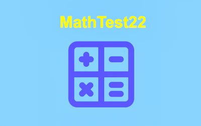 MathTest22 cover art