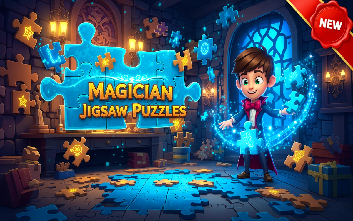 Play Magician Jigsaw Puzzles — free online Jigsaw Puzzles game