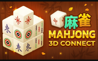 Mahjong 3d Connect game cover