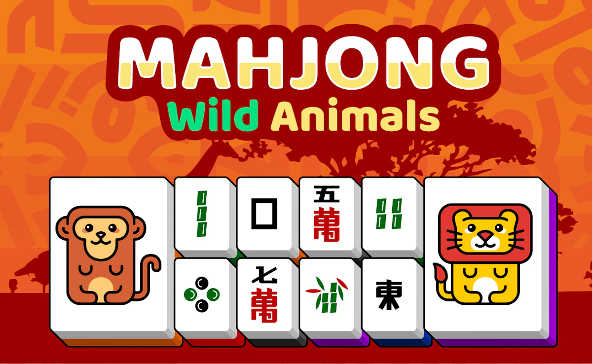 Play Mahjong Around The World Africa — free online Board game