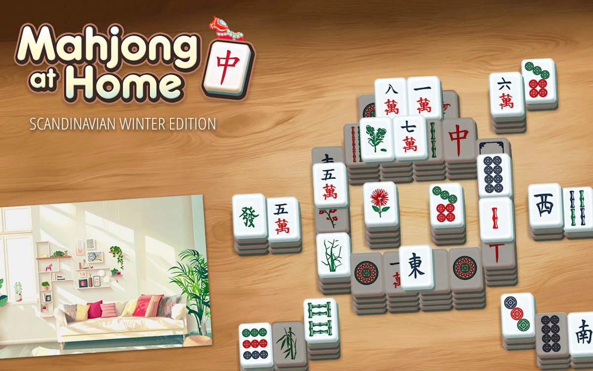 Play Mahjong at Home - Scandinavian Edition — free online Mahjong game