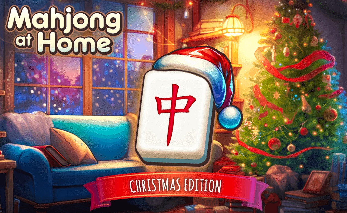 Mahjong At Home - Xmas Edition 🕹️ Play Now On GamePix