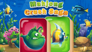 Mahjong Crush Saga game cover