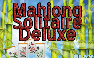 Mahjong Solitaire Deluxe game cover