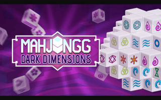 Mahjongg Dark Dimensions Triple Time game cover