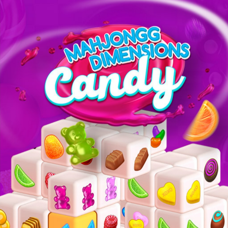 Mahjong 3d Candy 🕹️ Play Now on GamePix