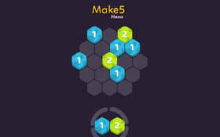 Make 5 Hexa game cover