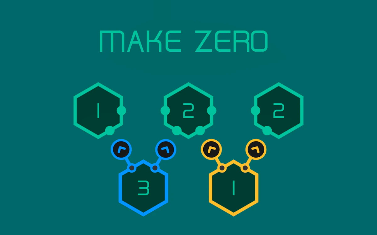 Play Make Zero — free online Puzzle game