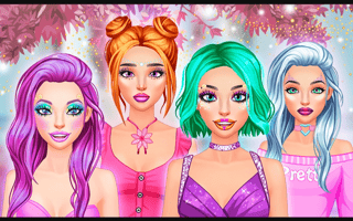 Makeup & Makeover Girl Games game cover