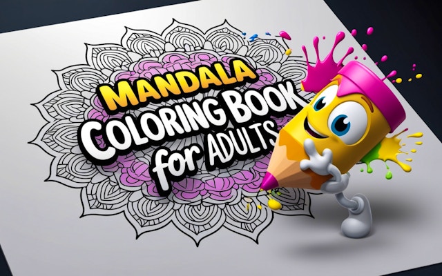 Mandala Coloring Book For Adults