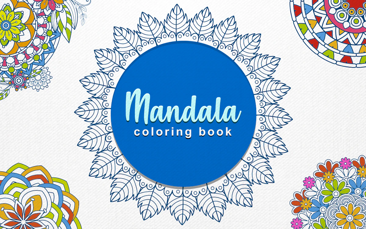 Mandala Coloring Book browser game artwork