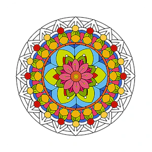 Livro de Colorir Mandala Thumbnail