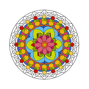 Mandala Coloring Book Thumbnail