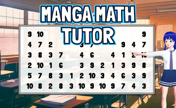 Manga Math Tutor