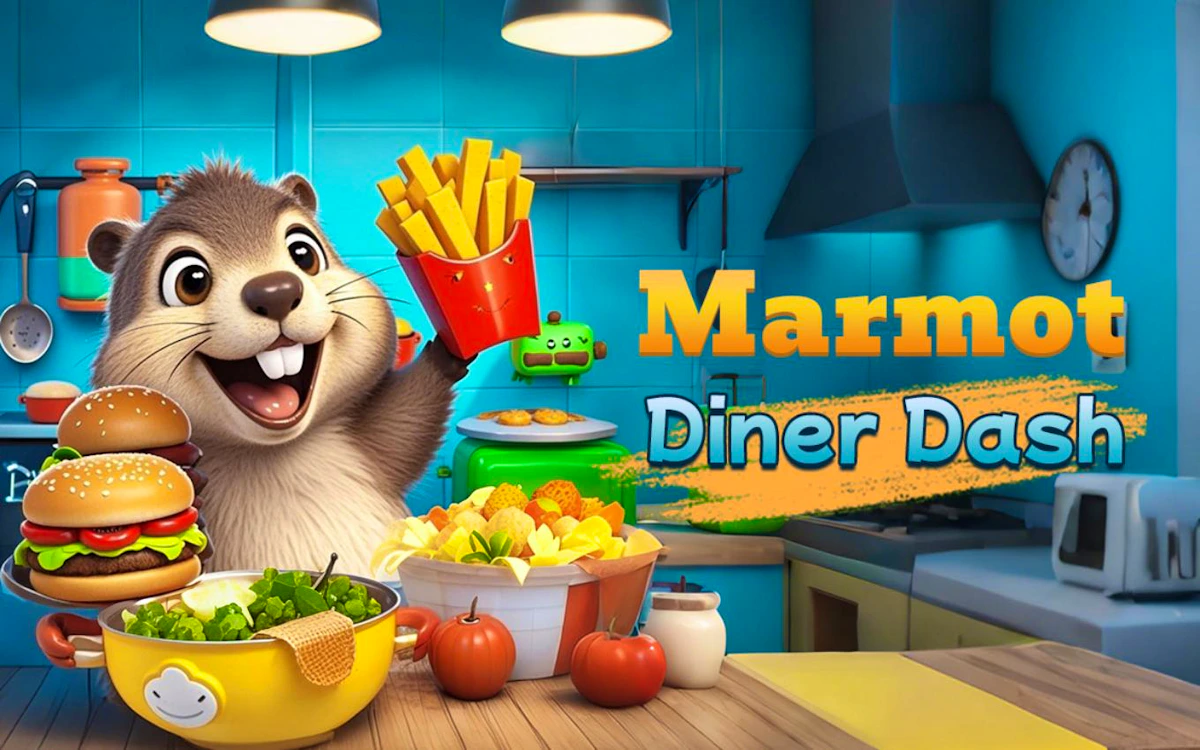Play Marmot Diner Dash — free online Cooking game