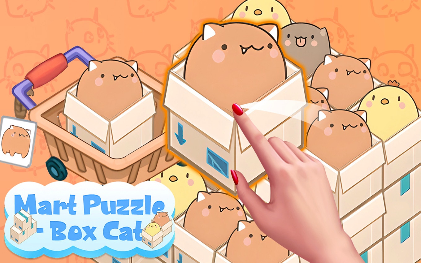 Mart Puzzle Box Cat