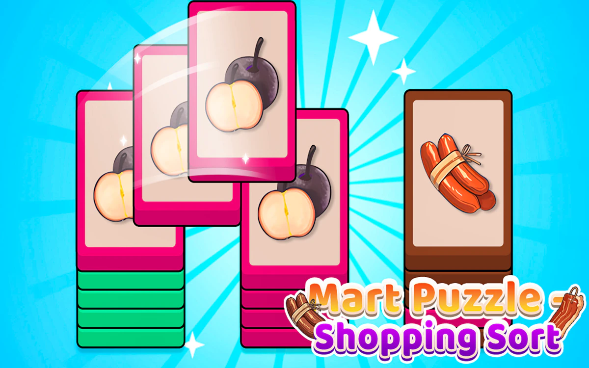 Play Mart Puzzle Shopping Sort — free online Puzzle game