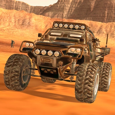 Martian Driving By Gamepix