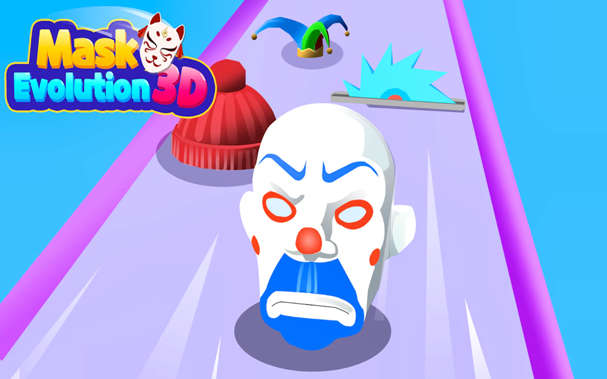 Play Mask Evolution 3D — free online Casual game