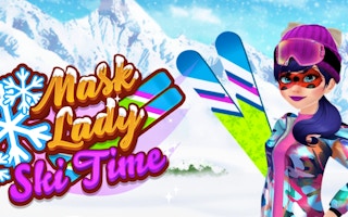 Mask Lady Ski Time game cover