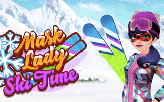 Mask Lady Ski Time game cover