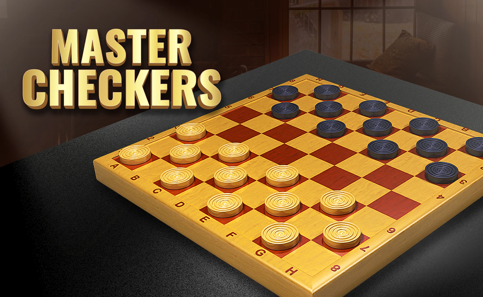 Master Checkers — free online board game on Glaze Games
