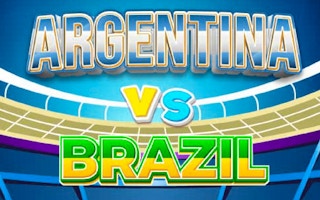 Match Football Brazil Or Argentina game cover