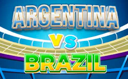 Match Football Brazil or Argentina