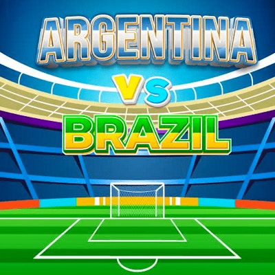 Match Football Brazil or Argentina By Gamepix