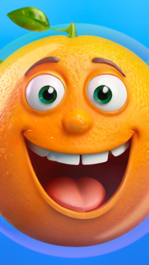 Match Fruits in Bubbles!