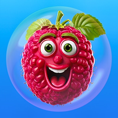 Match Fruits in Bubbles! By Gamepix