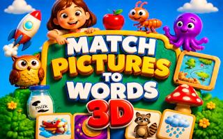 Match Pictures to Words 3D
