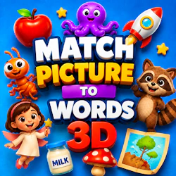 Match Pictures to Words 3D