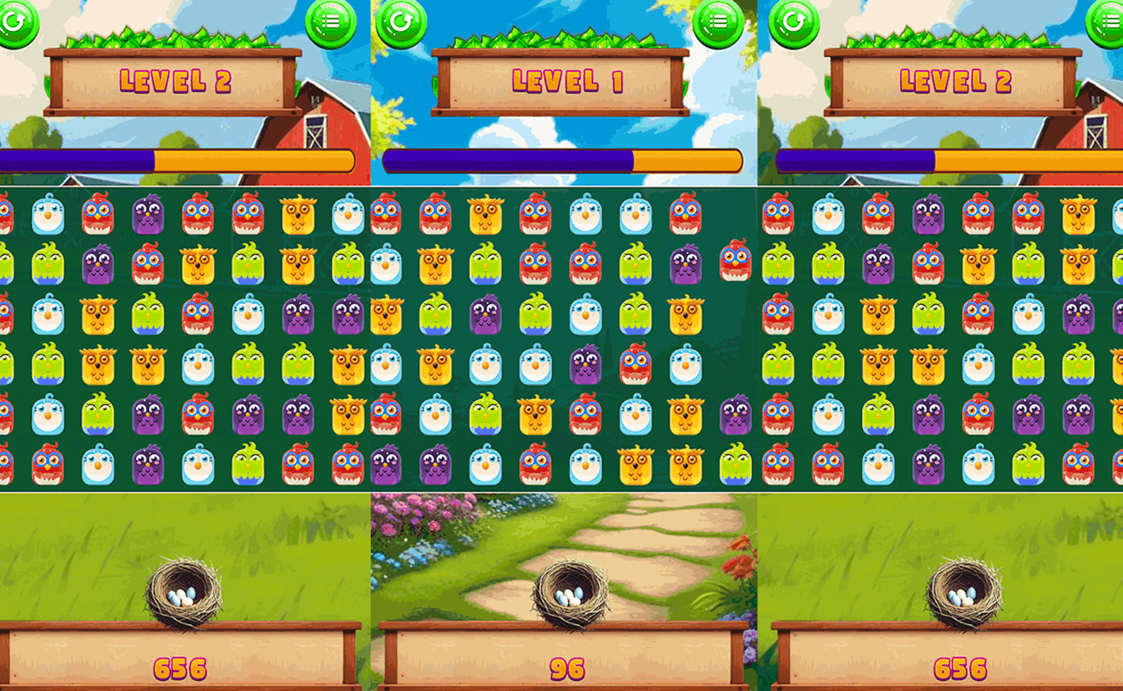 Match Pop Birds