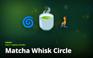Matcha Whisk Circle