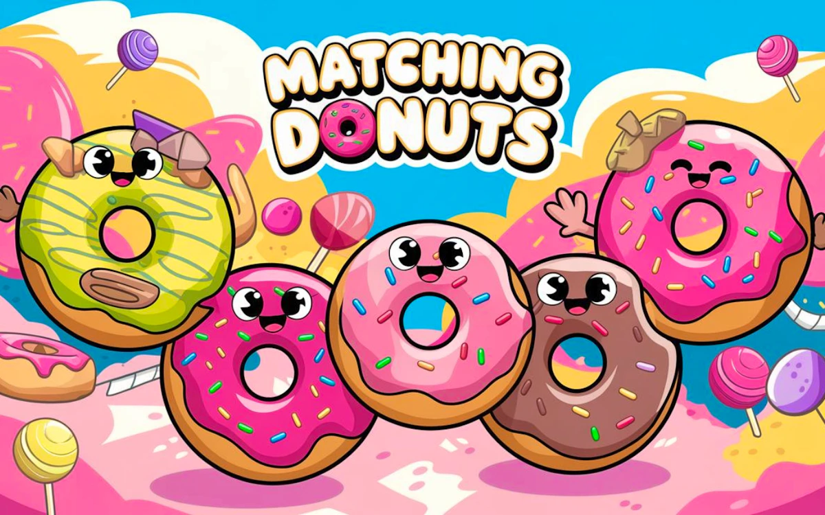 Play Matching Donuts — free online Match 3 game