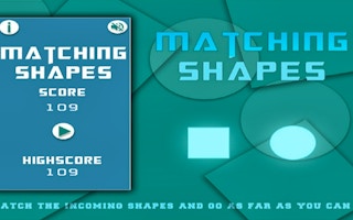 Matching Shapes game cover