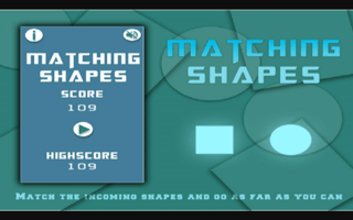 Matching Shapes game cover