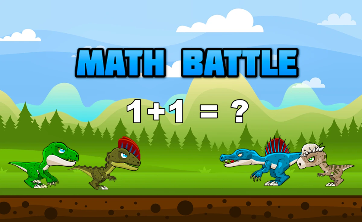 Play Math Battle — free online Kids game